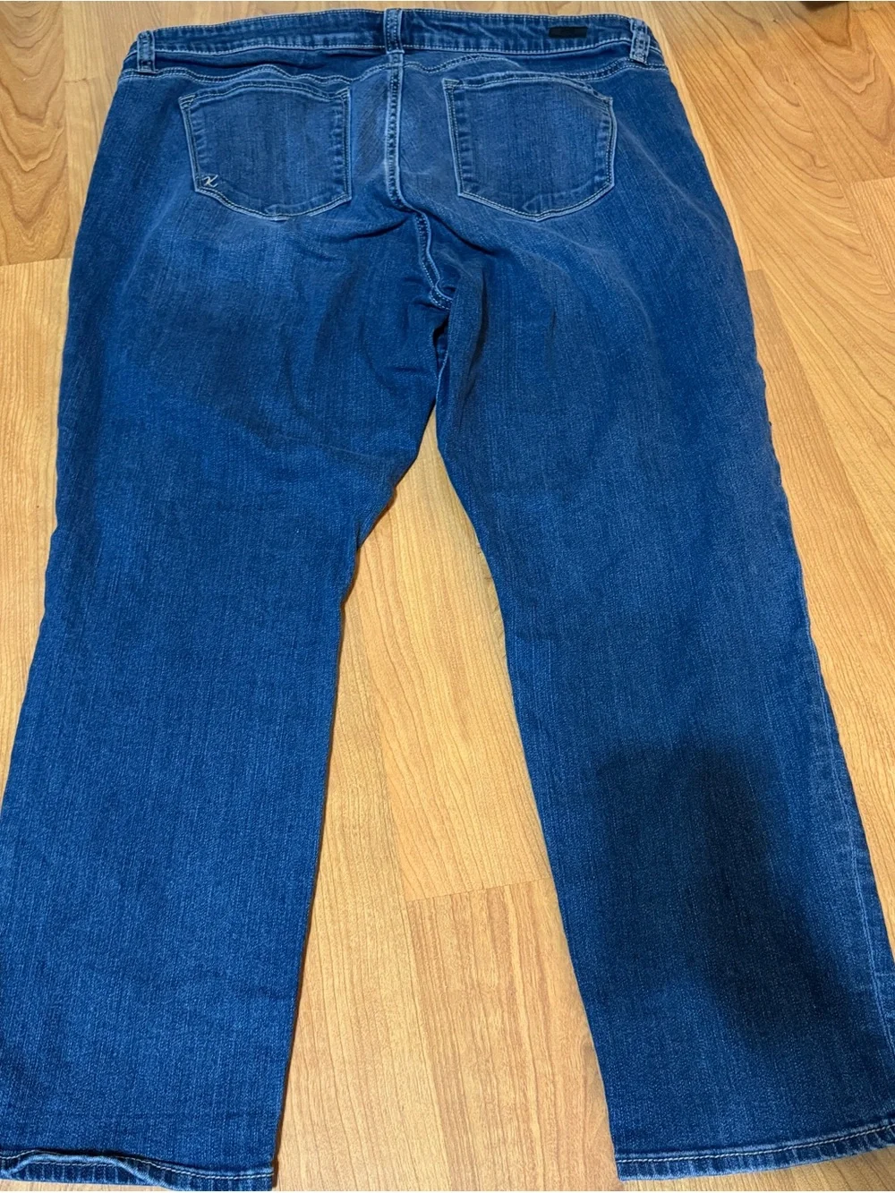 KUT From The Kloth Slouchy Boyfriend Jeans Women's 18W Medium Wash Stretch Denim